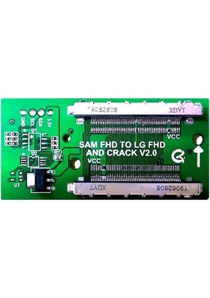 LCD Panel Flexi Repair Kart Hd Lvds To Lvds Sam Fhd In Lg Fhd Out QK0812A