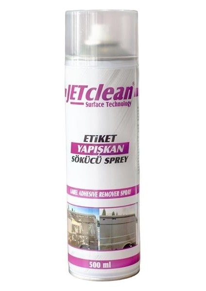 Jetclean Etiket Yapışkan Bant Sökücü Sprey 500ML