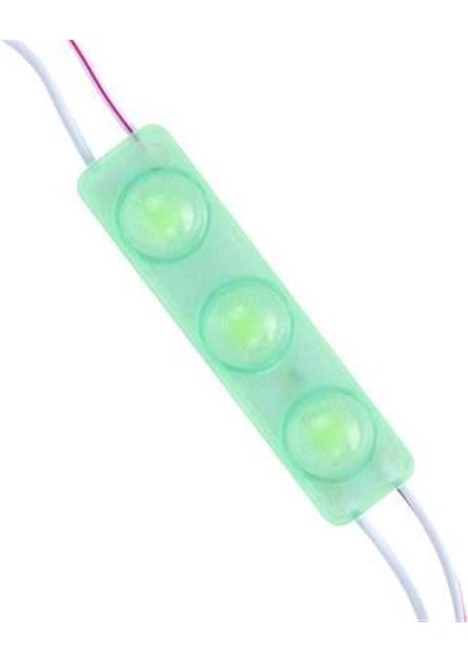 Powermaster 12 V 1.5 Watt Yeşil 2835 Modül LED 70X15 mm