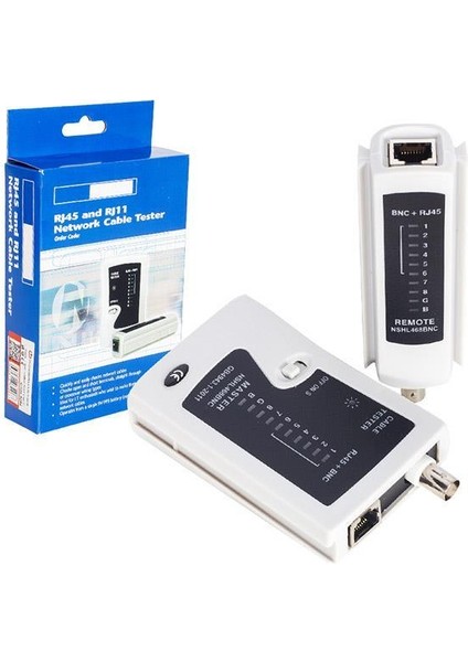 Powermaster RJ45- Bnc Kablo Test Cihazı