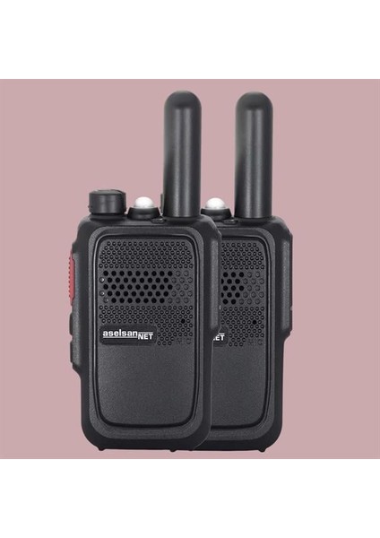 Aselsan PM-580 Pmr Şarj Dahil Ikili El Telsizi (10 Km)(16 Kanal + 121 Alt Kanal)