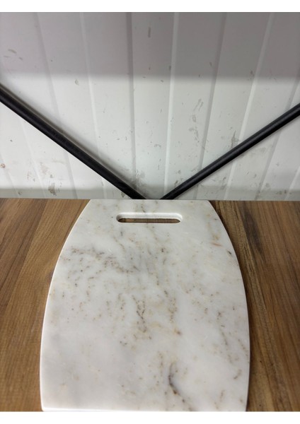 Beyaz Desenli Mermer Kesme Tahtası Peynir Sunumluk Modern Taş modelleri