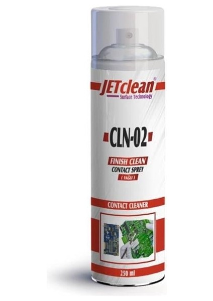 Jetclean Cln-02 250 ml Kontak Yağlı Sprey