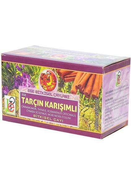 Tarçın Karışımlı Bitkisel Çay 20 Süzen Poşet fiyatları