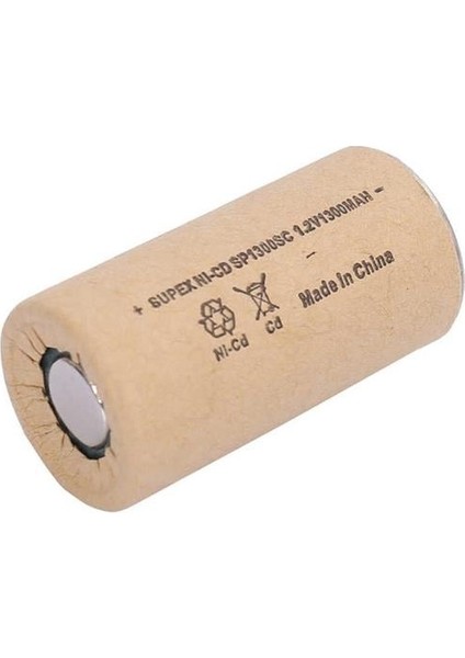 Supex SP1300SC 1.2V Nı-Cd 1300MAH Tekli Süpürge - Matkap Şarjlı Pili fiyatları