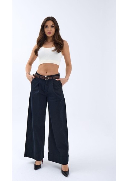 7382 Pantolon-Lacivert