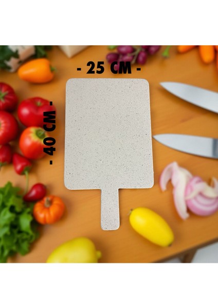 Mermer Kesme Tahtası ( Desenli Bej ) fırsatları