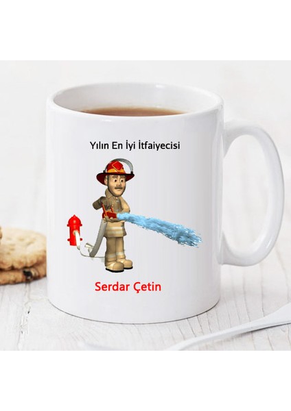 Yılın En Iyi Itfaiyecisi Kişiye Özel Kupa PI151