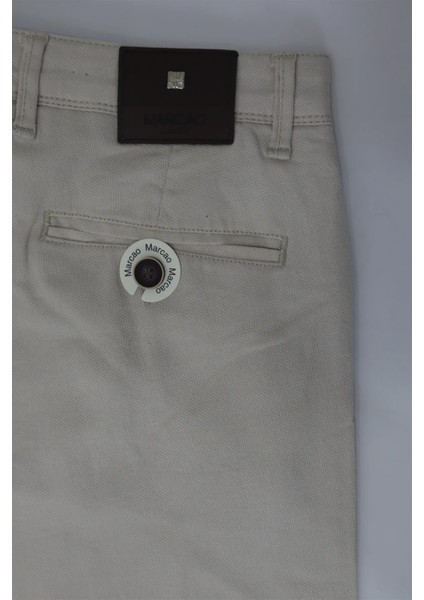 Fistan Store Erkek Yüksek Bel Rahat Kalıp Yandan Cep Büyük Beden Yazlık Keten Pantolon