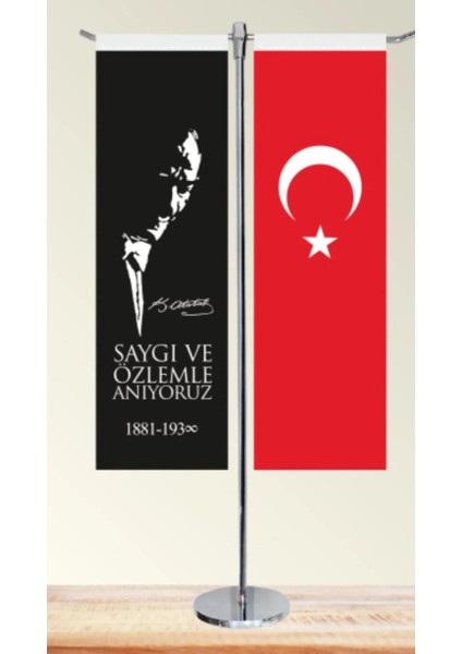 Masaüstü T Model Bayrak Direği fırsatları