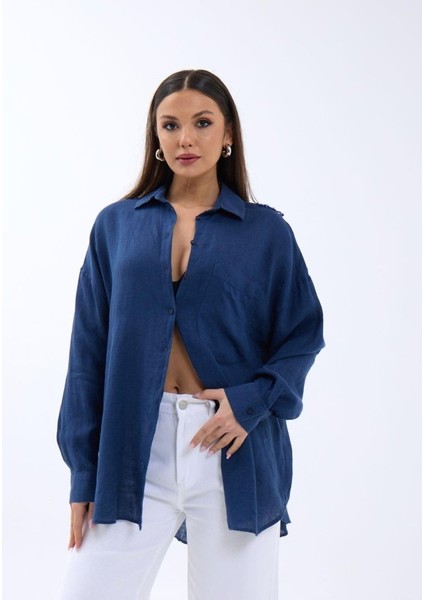 7399 Gömlek-Lacivert