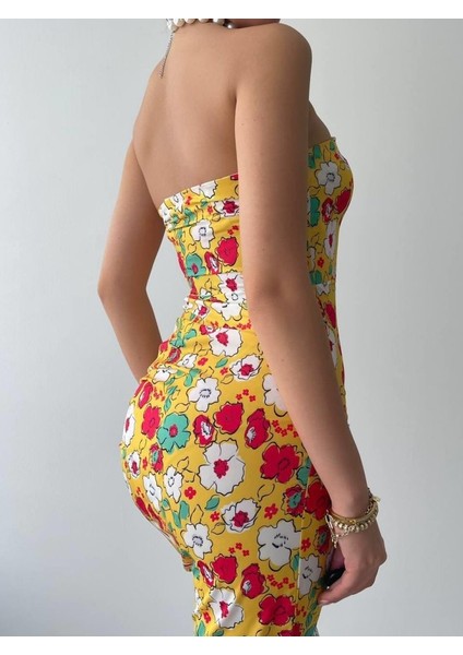 Munn Collection Emelıe Straplez Elbise indirimleri