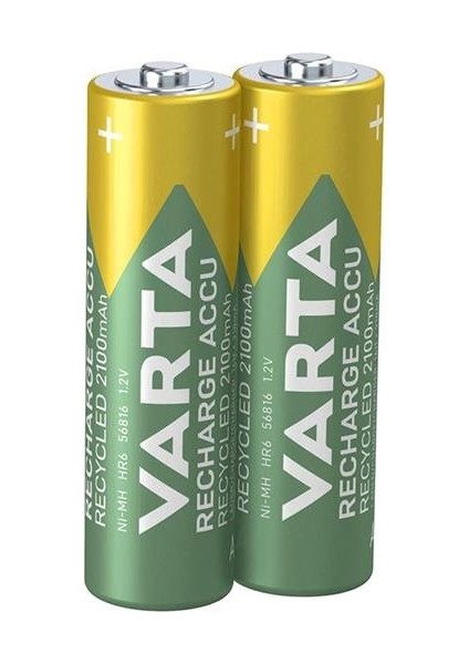 Varta 56706 1.2V 2100 Mah Şarjlı Aa Kalem Pil (2'li Paket)