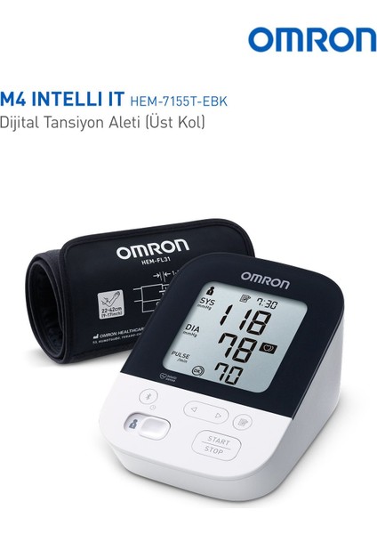M4 Elektronik Üst Koldan Tansiyon Aleti