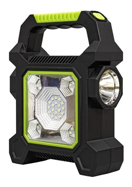 Powermaster JY-258C 3 Kademeli̇ Şarjlı Çok Fonksiyonlu Solar Işıldak