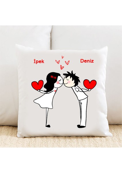 Seni Düşünüyorum Kişiye Özel Yastık Kılıfı PI02