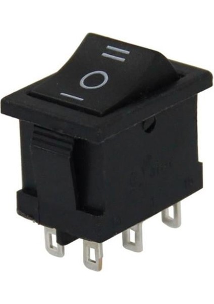 Mini Işıksız Anahtar 6p On-Off-On 6p IC-123-6