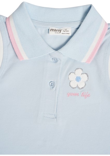 Kız Çocuk Çocuk Polo Yakalı Etekli 2 Li Takım modelleri