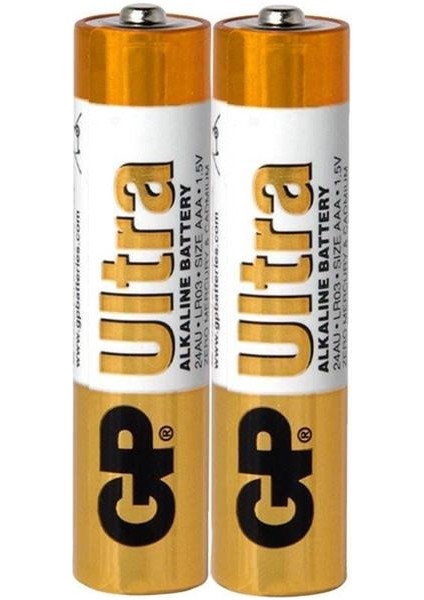 Gp 24AU-2U2 Alkalin Ince Aaa Kalem Pil 2'li modelleri