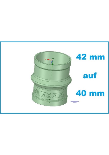 Simson S51 Ayar Girişi 40 mm Ila 42 mm Karbüratör Tpu (Plastik Aparattır!!!) fiyatları