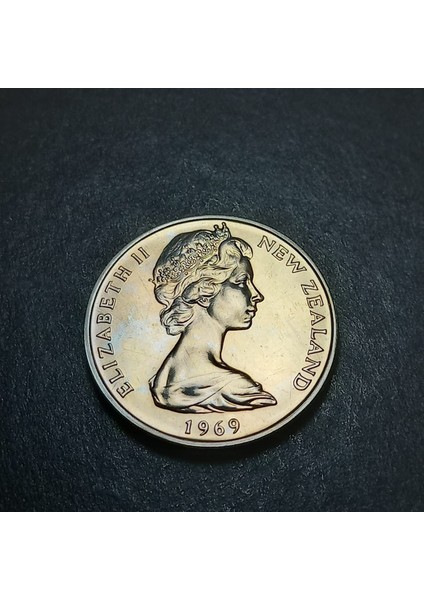 399636834CDF5CFEEA 20CENT 1969 Yeni Zelanda Darphane Setinden Çıkma Madeni Para