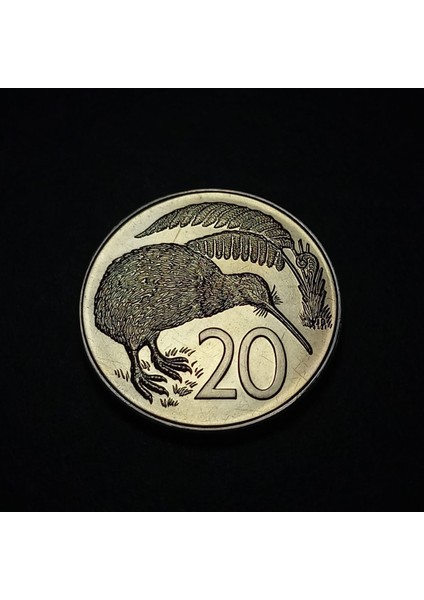 399636834CDF5CFEEA 20CENT 1969 Yeni Zelanda Darphane Setinden Çıkma Madeni Para