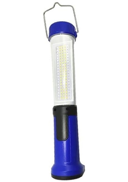 Powermaster HK-802 Şarjlı 30 Beyaz + 20 Mavi-Kırmızı Smd LED / 55 Cob Ledli 5 Modlu Çalışma Lambası fiyatları