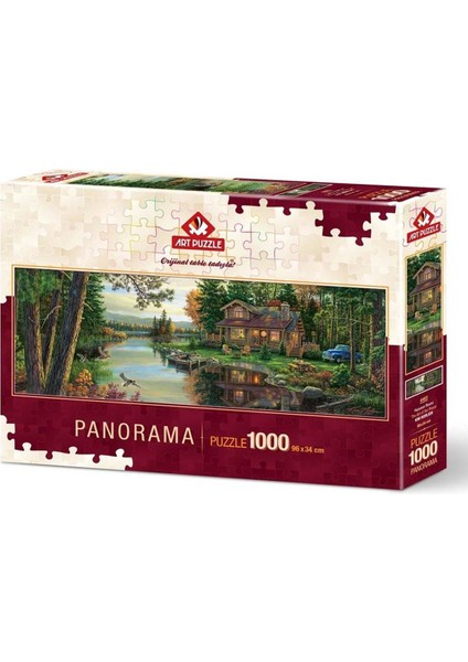 4483 Art Puzzle Huzurun Resmi 1000 Parça Panorama Puzzle