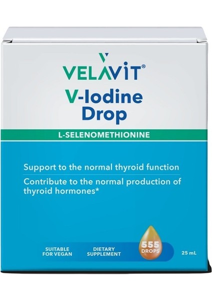 V Iodıne Drop Iyot Selenyum Damla 25ML