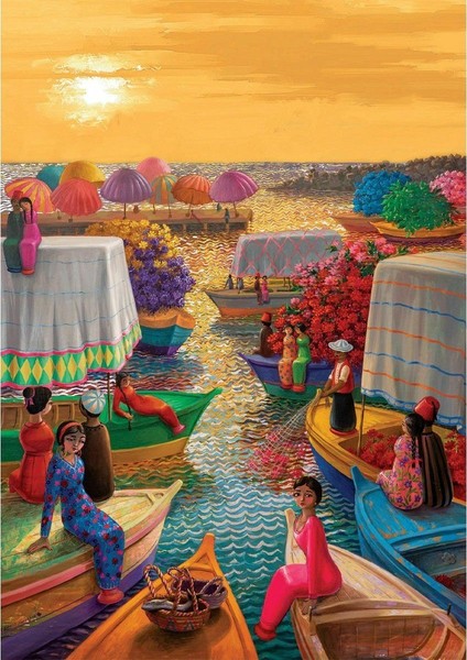 5238 Çiçek Limanı 1000 Parça - Art Puzzle