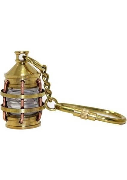 Pirinç Gaz Lambası Anahtarlık