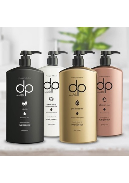 Daily Perfection Pamuk Sütü & Buğday Özlü Tuzsuz Şampuan 800 ml