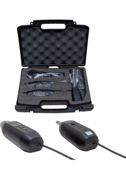 Magicvoice MV-19593 Uhf Kablosuz Mikrofon ve Amfi Aksesuar Set