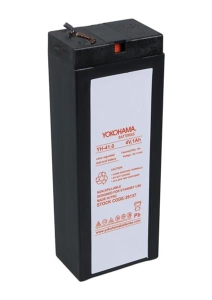 Yokohama Yh-41.0 4 Volt - 1 Amper Akü (34X64X21 Mm)