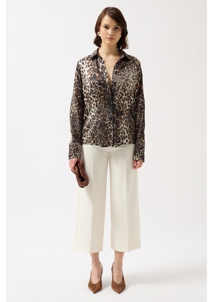 Leopar Desen Gömlek fiyatları