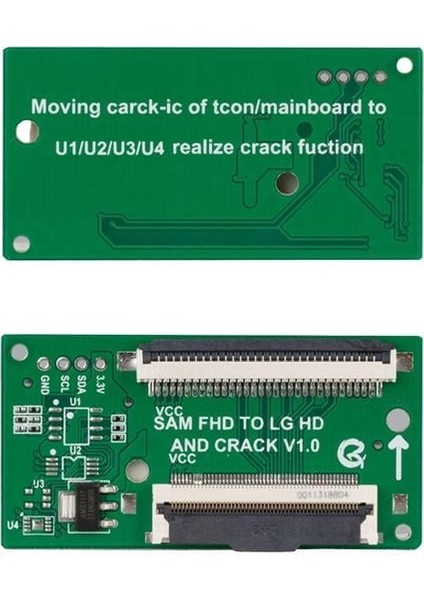 LCD Panel Flexi Repair Kart Sony Fhd To Hd Lvds To Fpc To Fpc Sam Fhd To Lg Hd QK0815B