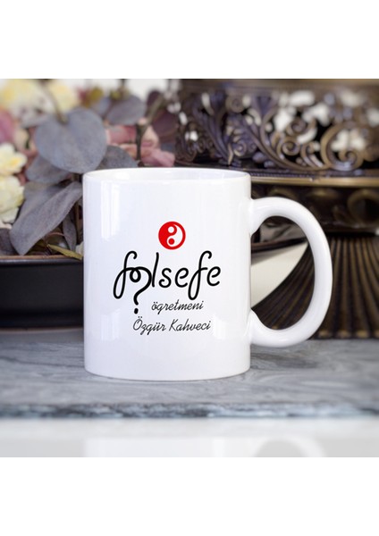 Kişiye Özel Felsefe Öğretmeni Kupa Bardak