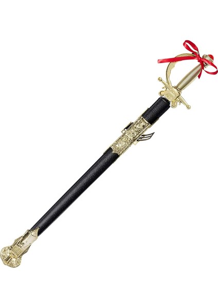 Altın Renk Kabzalı Zararsız Oyuncak Şövalye Kılıcı - 68 cm (Plastik) modelleri