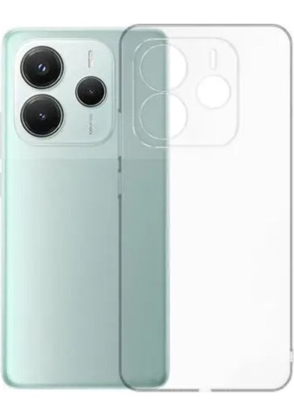 Xiaomi Redmi Note 14 5g Kılıf Transparent Soft Şeffaf