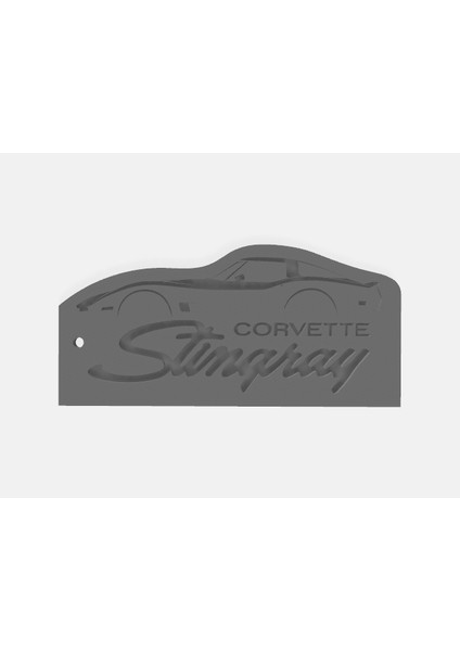 Corvette Stingray Keychain (Plastik Aparattır!!!)