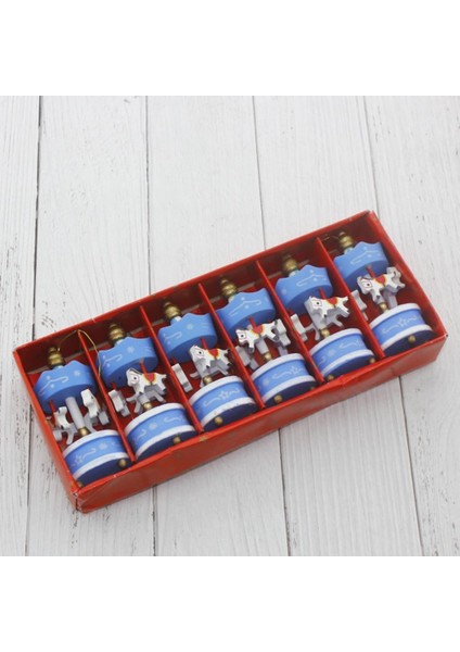 Mavi Mini Atlı Karınca 6 Lı