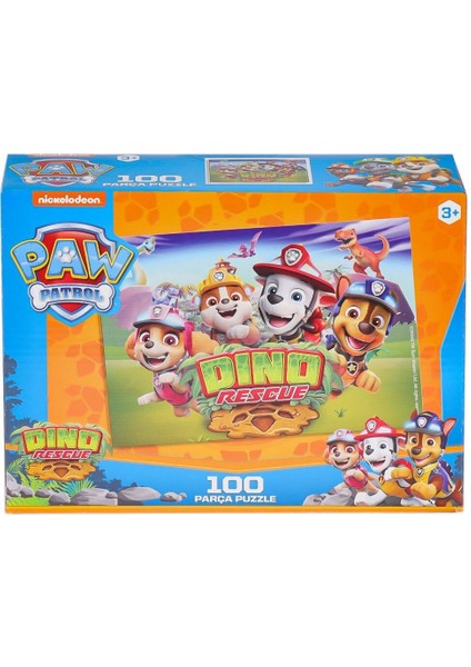 PW7823 Paw Patrol 100 Parça Puzzle -Laço Kids