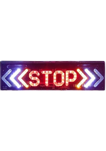 Elektrikli Işaret Cihazı Oklu Stop Büyük