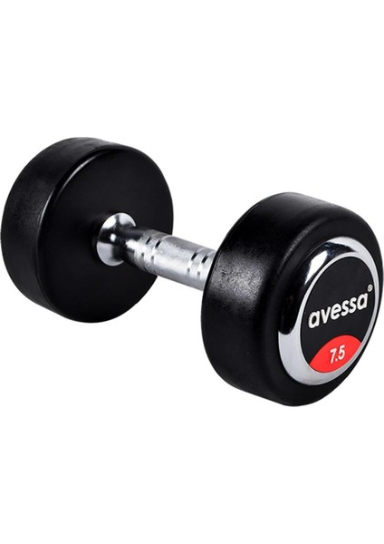 7,5 kg Olimpik Dambıl Kauçuk Kaplı Salon Tipi Dambıl