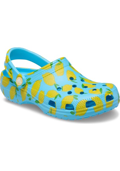 Classic Fresh Fruits Clog Mavi - Sarı Unisex Terlik 211008