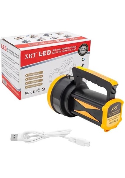 Powermaster Şarjlı Ledli 3 Kademeli El Feneri Xj-2 500LM modelleri