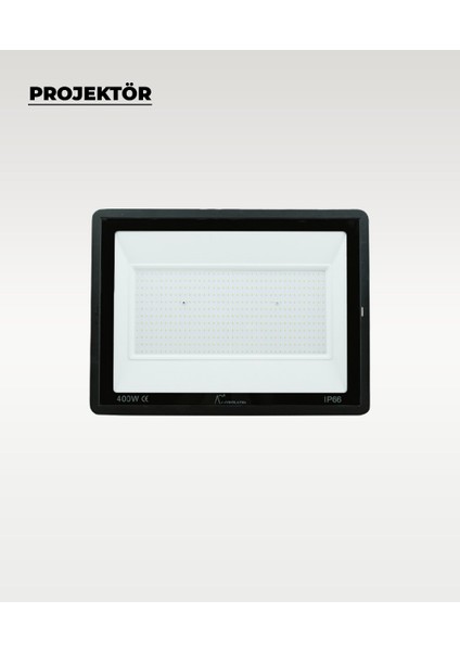 400W LED Projektör 3200K Sarı Işık