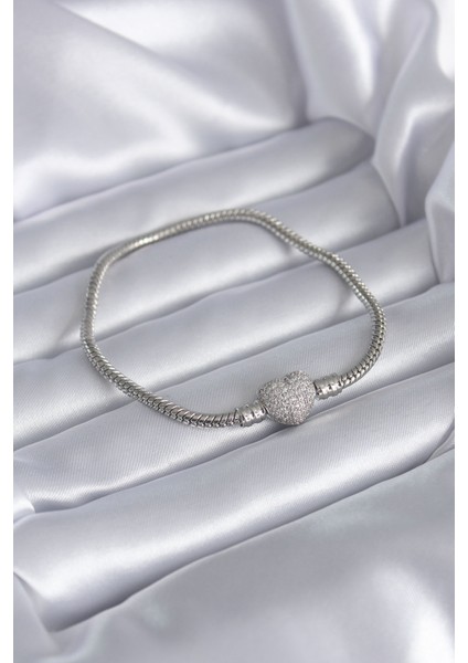 Kalp Model Charm Bileklik