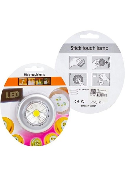 Powermaster Power Ledli Kendinden Yapışkanlı Pilli LED Aydınlatma PM-14325