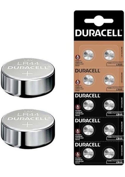 Duracell A76 LR44 1.5V Düğme Pil 10'lu